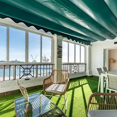 Luxury Penthouse With Sea View In Soho Apartment Malaga
