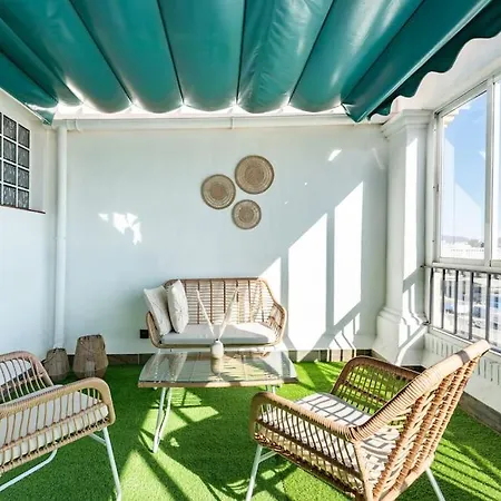 Luxury Penthouse With Sea View In Soho * Malaga