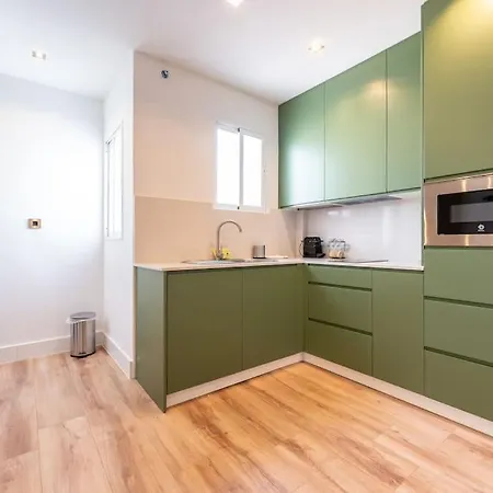아파트 Luxury Penthouse With Sea View In Soho 말라가